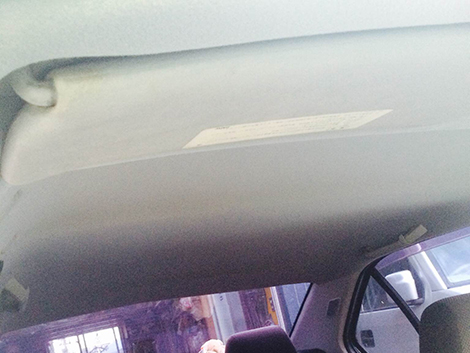 BMW 天井張り替 施工後